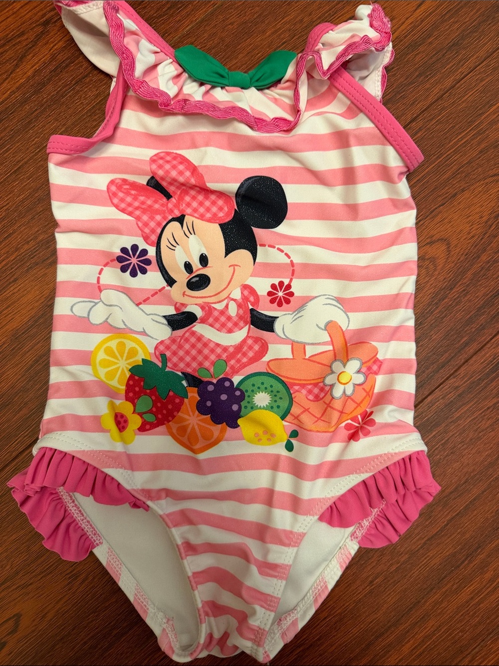 Disney store Minnie Mouse swim suit
